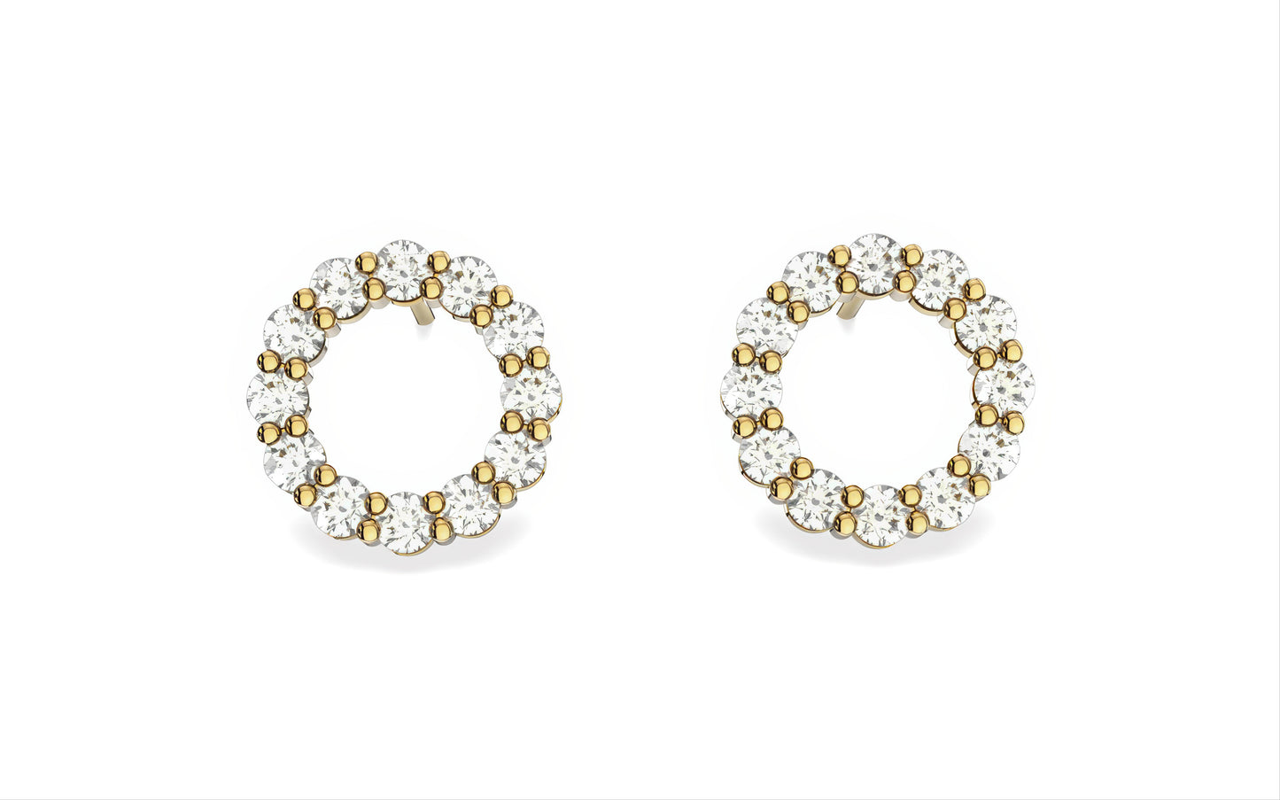 Aleksandra Birthstone White Topaz Earrings