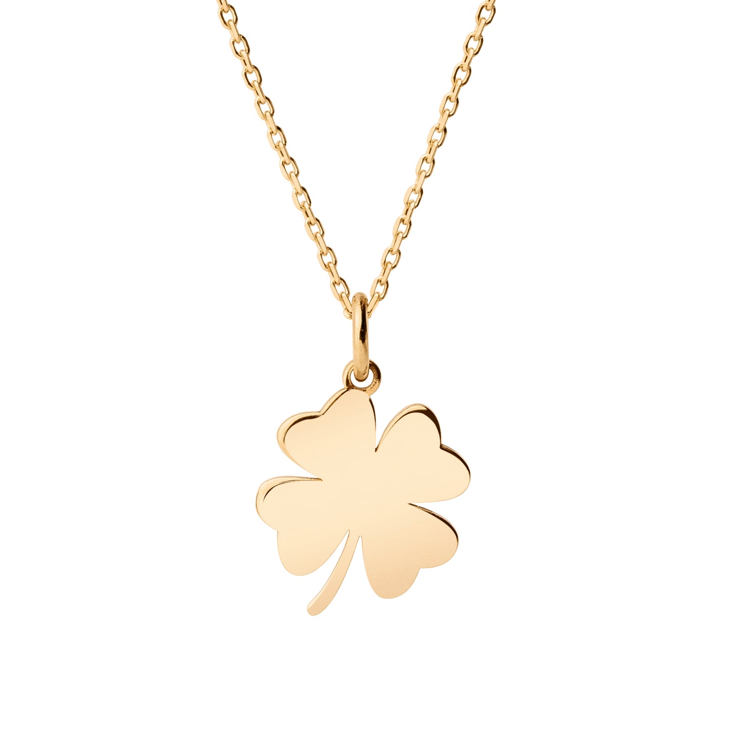 Personalized Clover Necklace