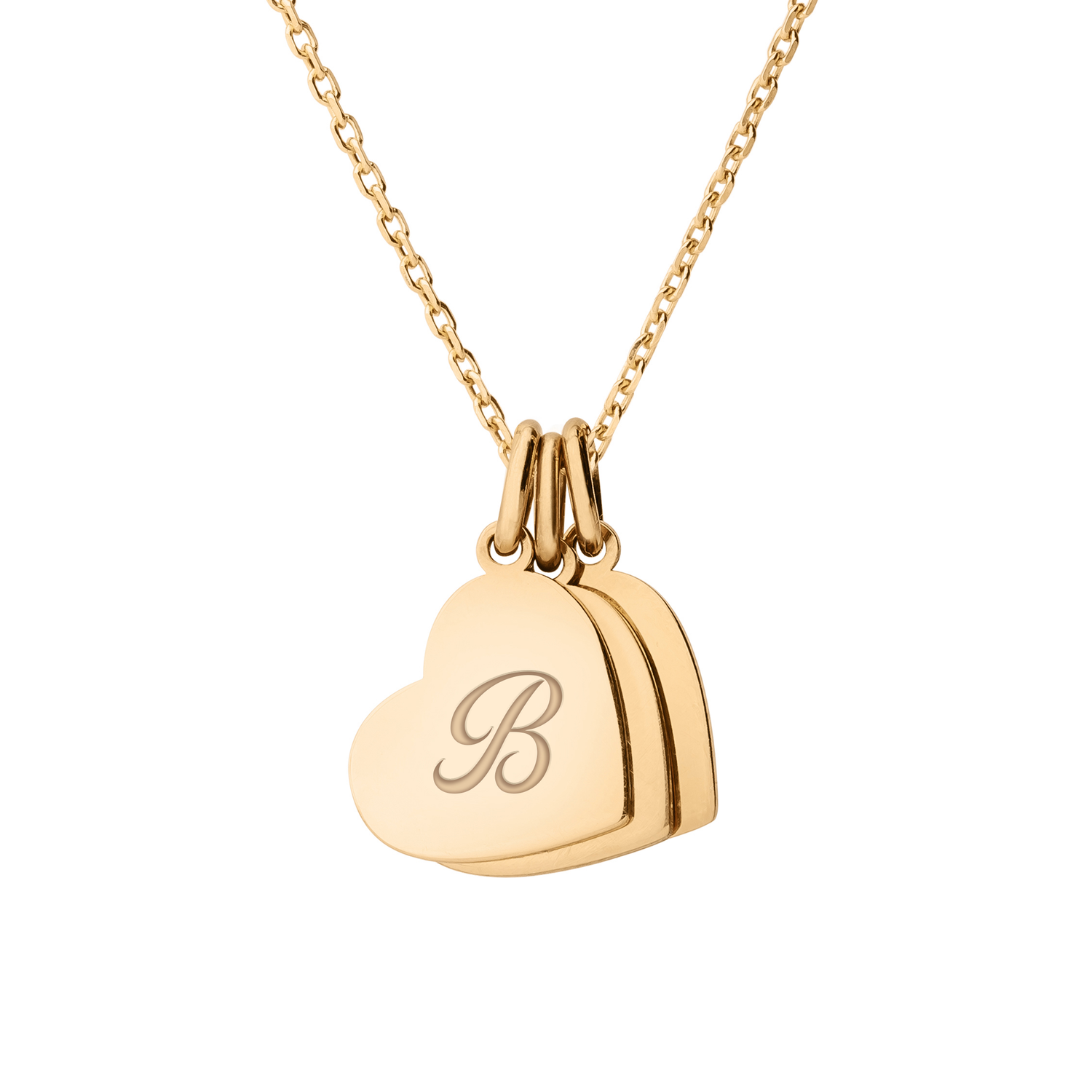 gold / pisani / personalized_3_little_heart_necklace
