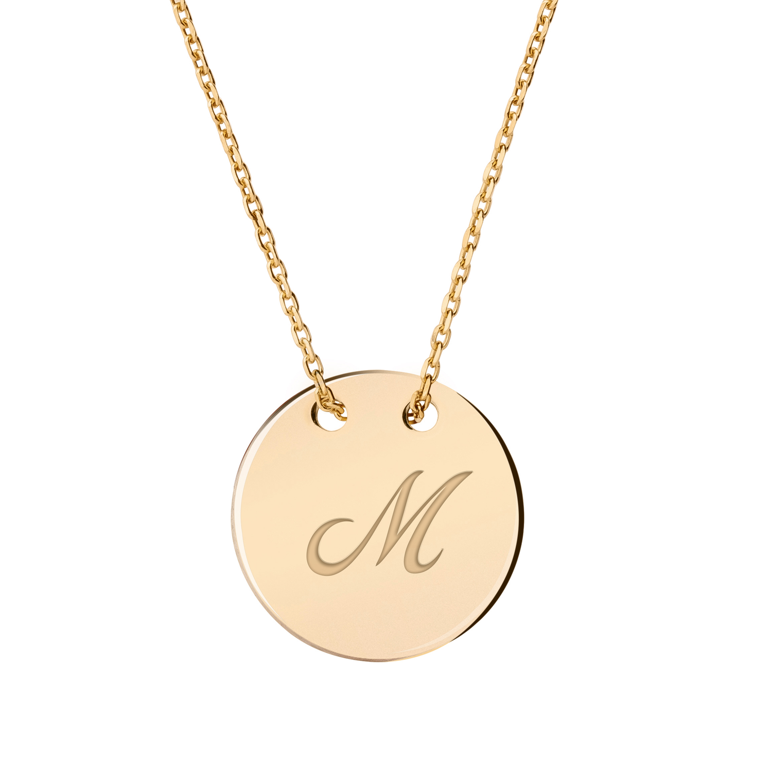 gold / pisani / personalized_disc_necklace