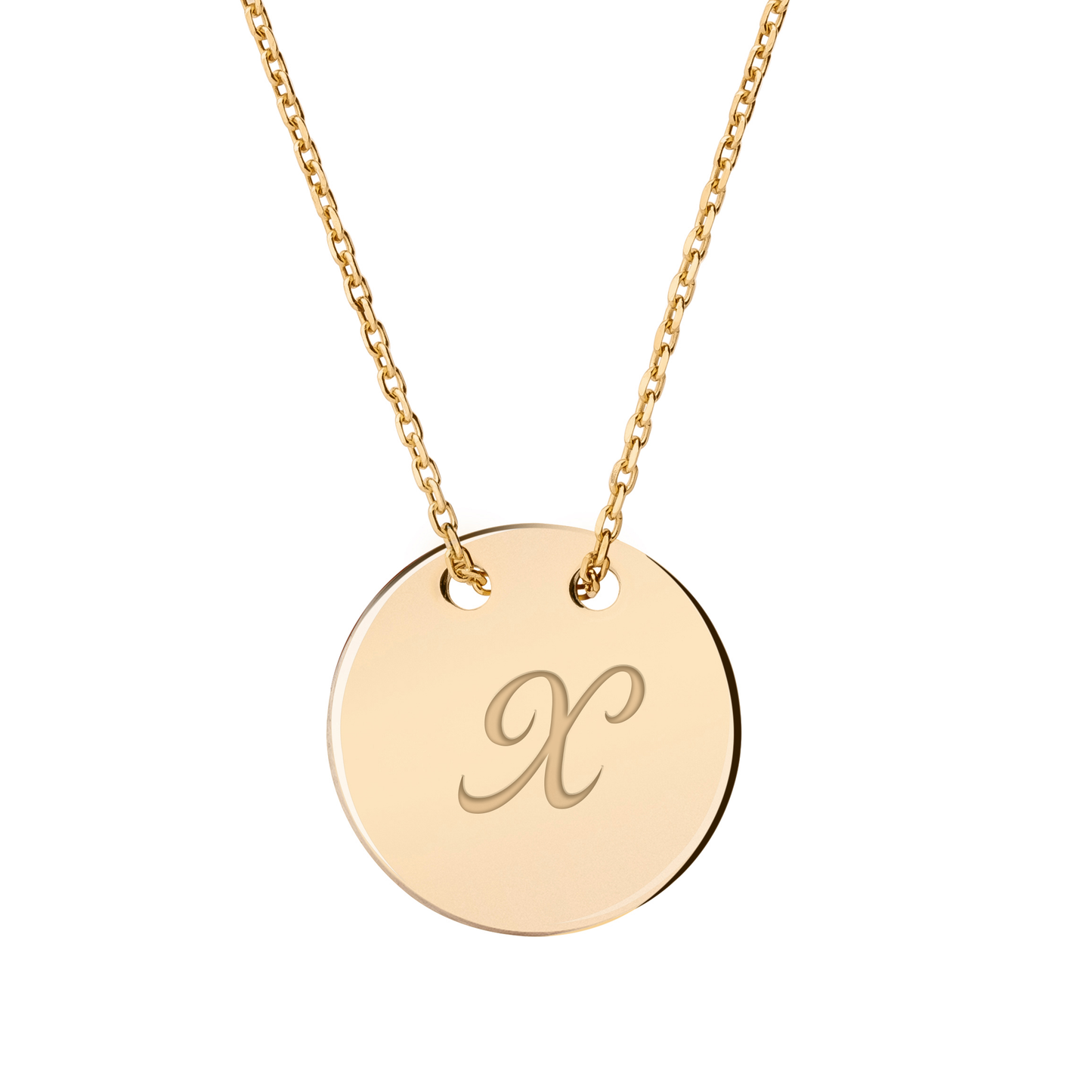 gold / pisani / personalized_disc_necklace