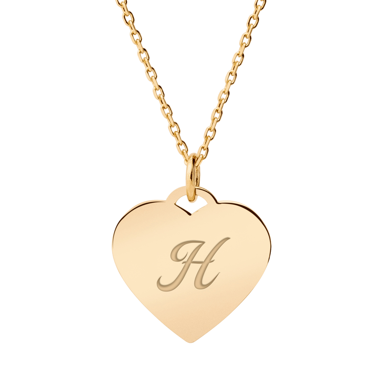 gold / pisani / personalized_heart_necklace