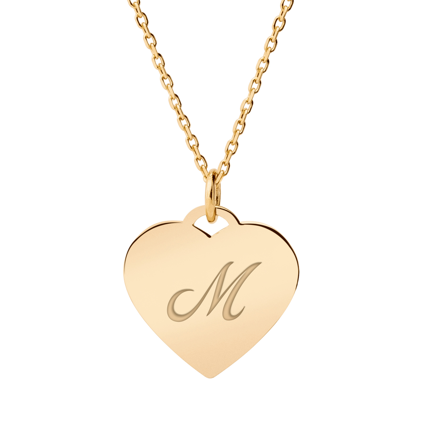 gold / pisani / personalized_heart_necklace