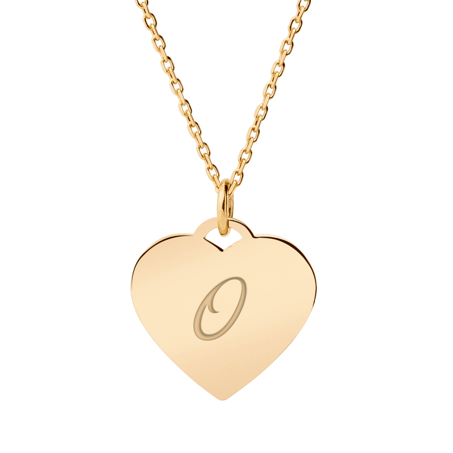 gold / pisani / personalized_heart_necklace