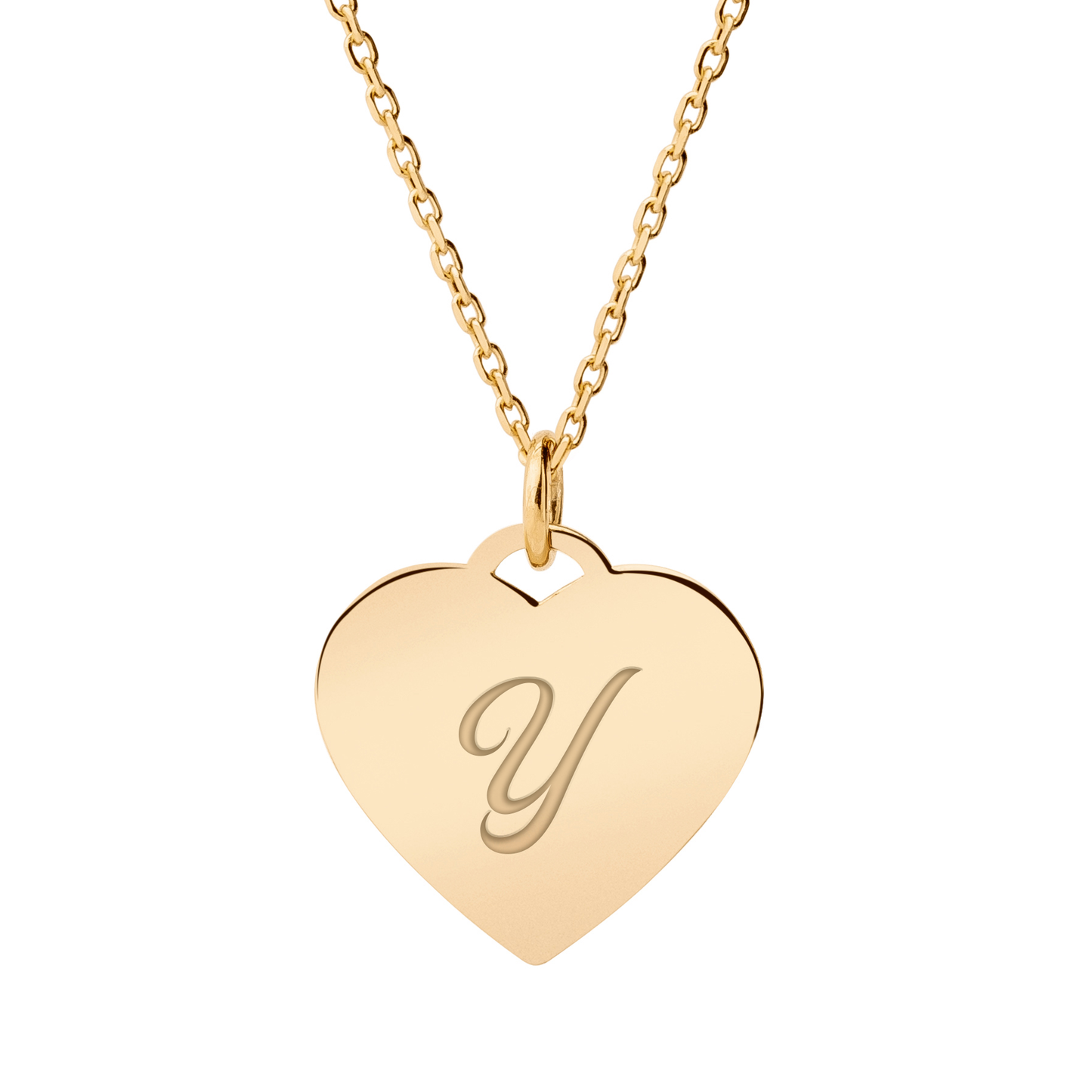 gold / pisani / personalized_heart_necklace